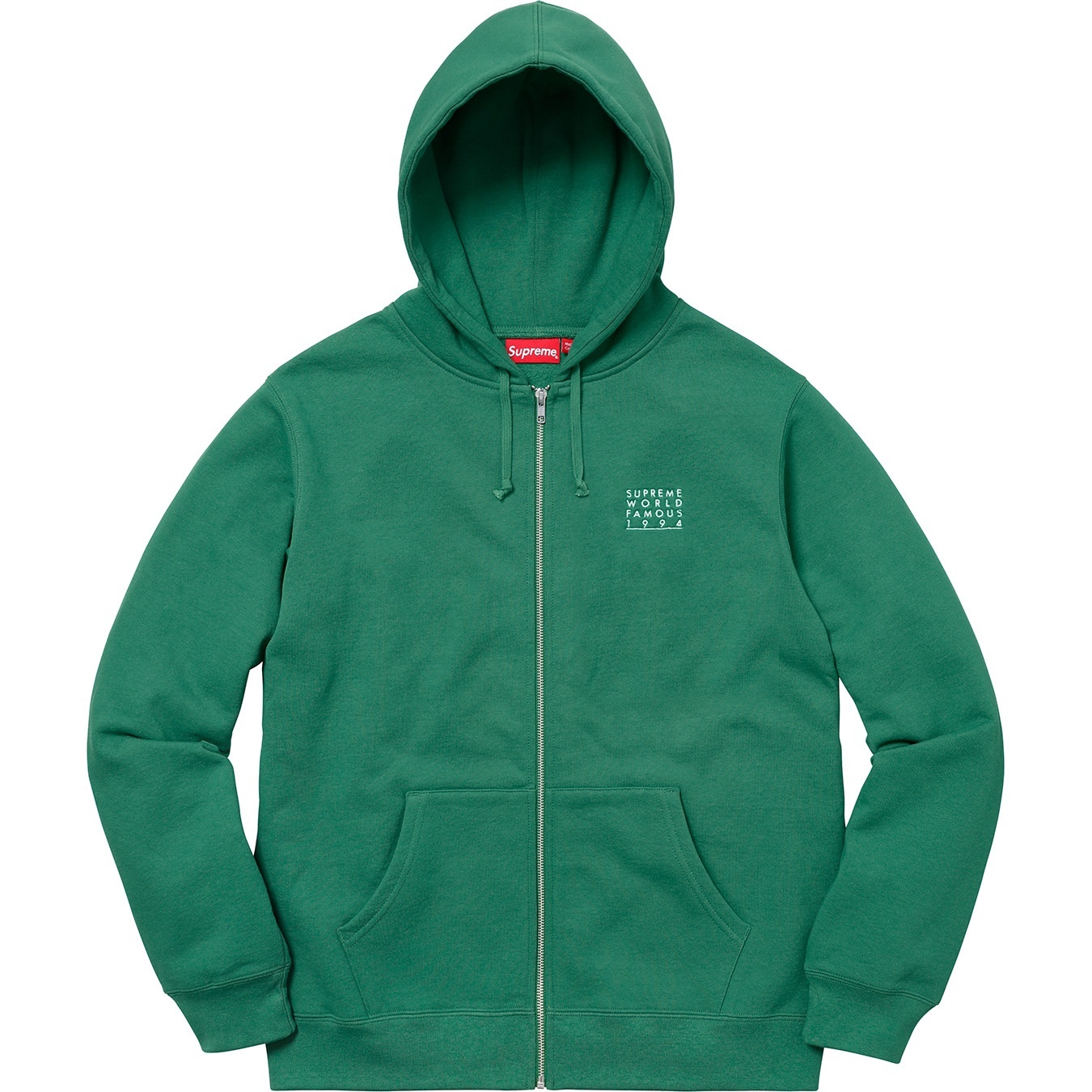 World Famous Zip Up Hooded Sweatshirt view 7